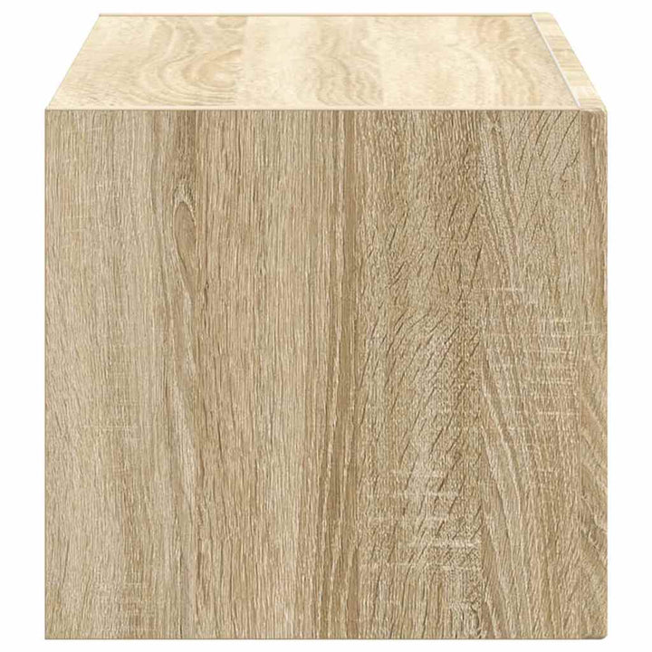 TV vægskab Vægmonteret Sonoma 60 x 31 x 29,5 cm Konstrueret træ