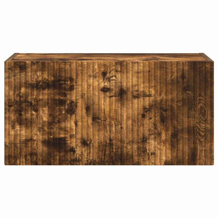 TV vægskab Røget eg 60 x 31 x 29,5 cm Konstrueret træ