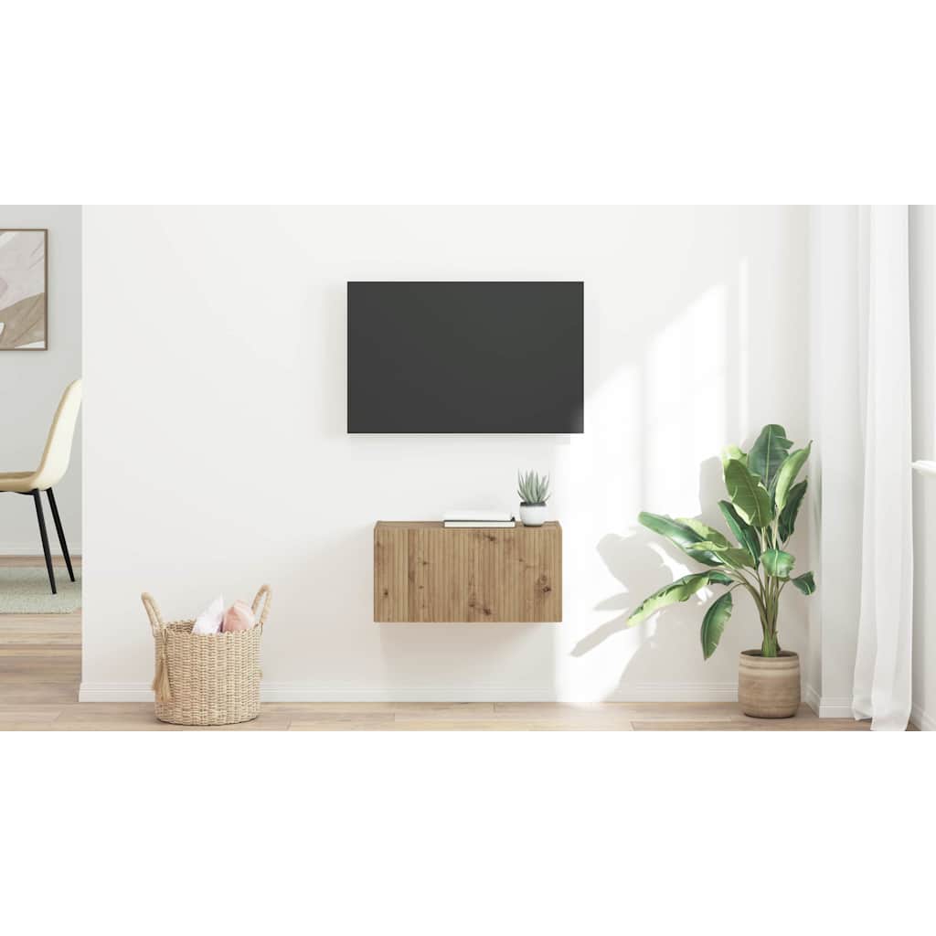 TV vægskab Artisan eg 60 x 31 x 29,5 cm Konstrueret træ