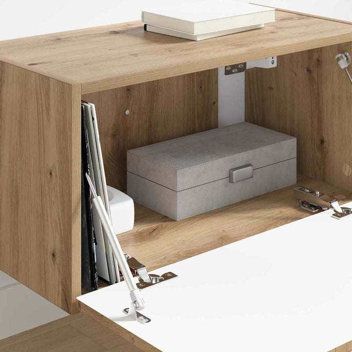 TV vægskab Artisan eg 60 x 31 x 29,5 cm Konstrueret træ
