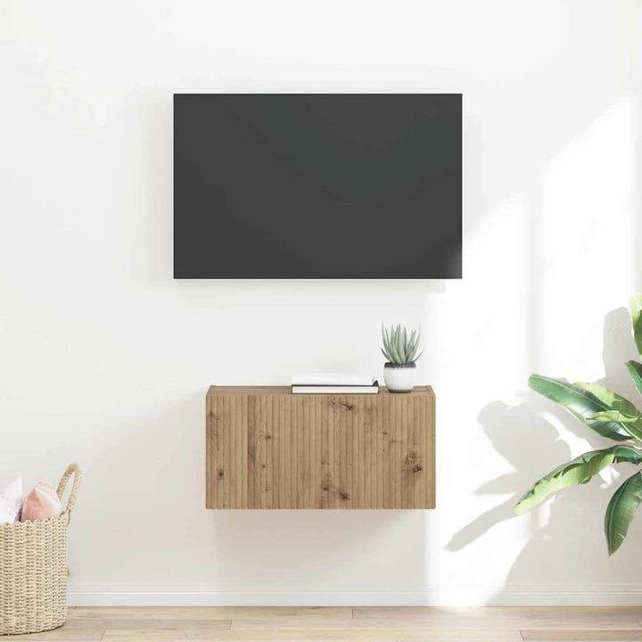 TV vægskab Artisan eg 60 x 31 x 29,5 cm Konstrueret træ