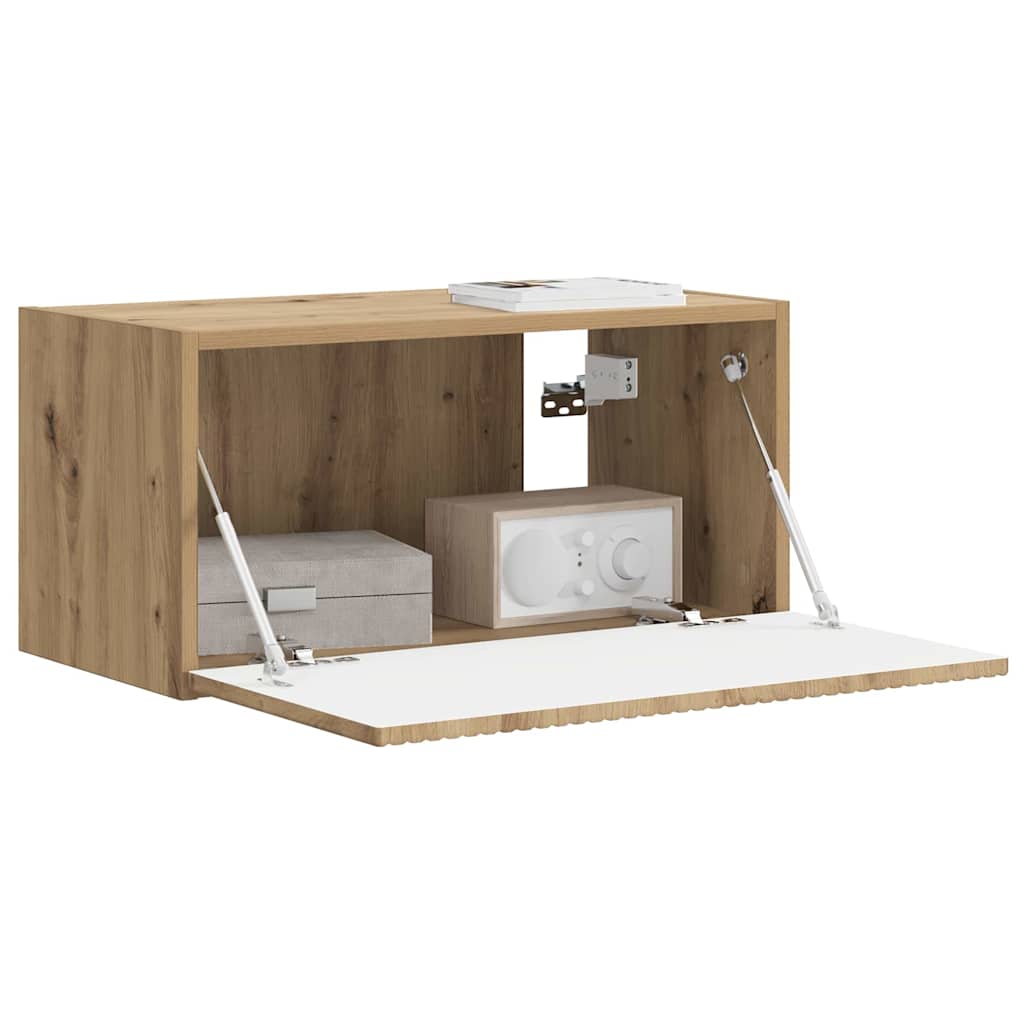TV vægskab Artisan eg 60 x 31 x 29,5 cm Konstrueret træ