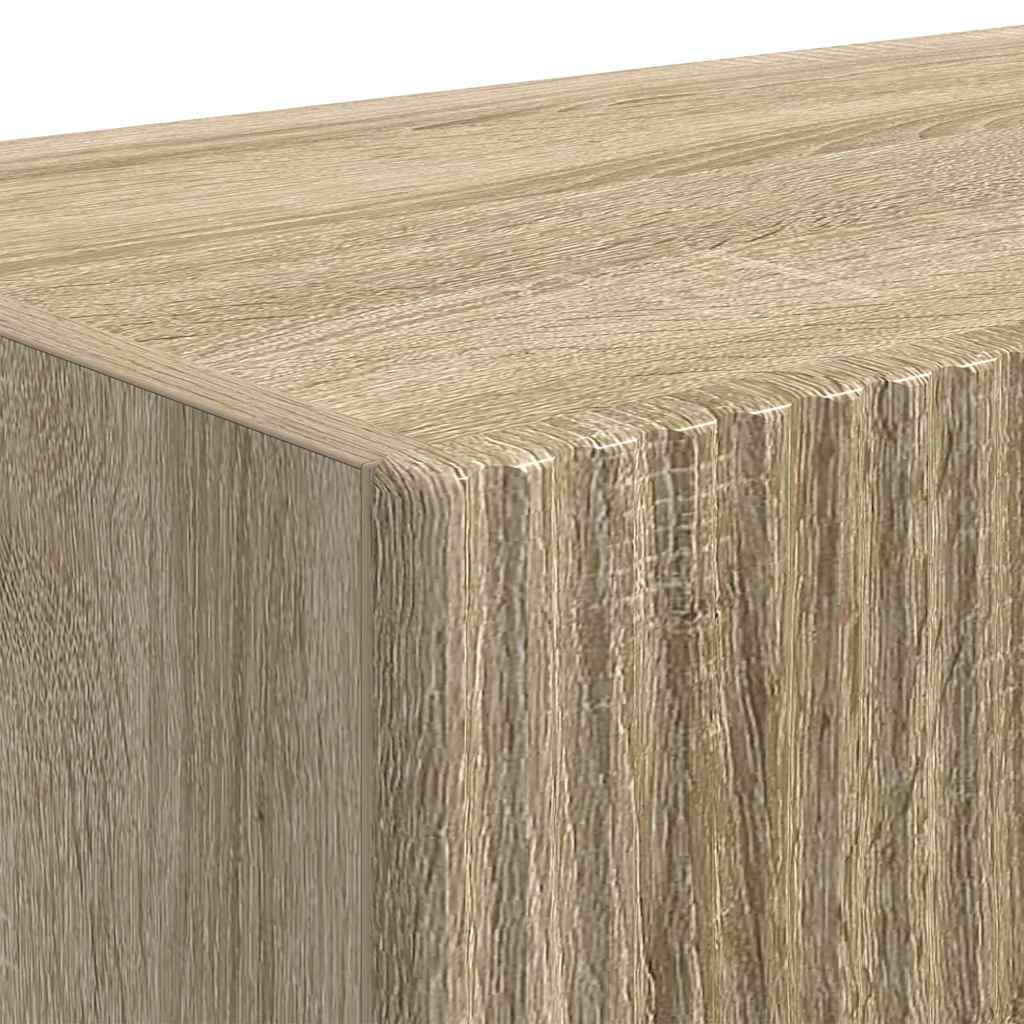 TV vægskab Sonoma 78,5 x 31 x 29,5 cm Konstrueret træ