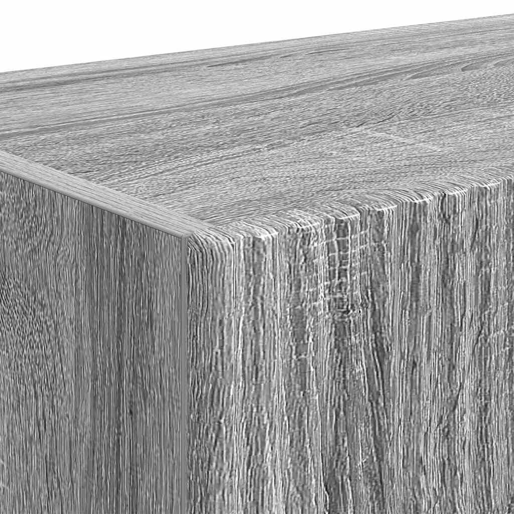 TV vægskab Grå Sonoma 78,5 x 31 x 29,5 cm Konstrueret træ