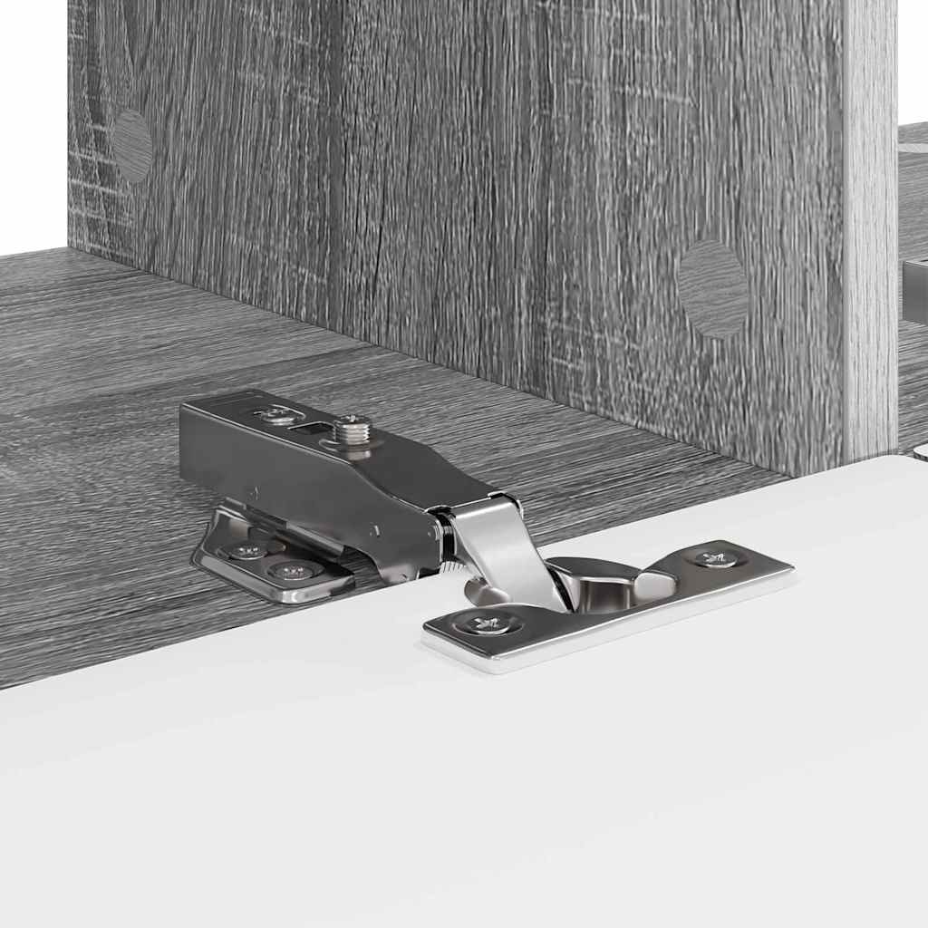 TV vægskab Grå Sonoma 78,5 x 31 x 29,5 cm Konstrueret træ