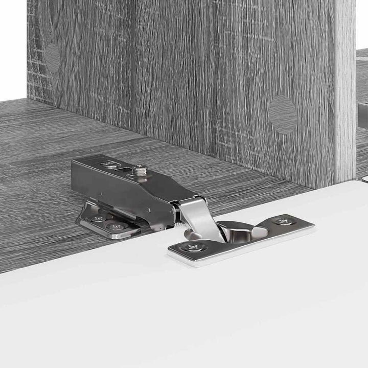 TV vægskab Grå Sonoma 78,5 x 31 x 29,5 cm Konstrueret træ