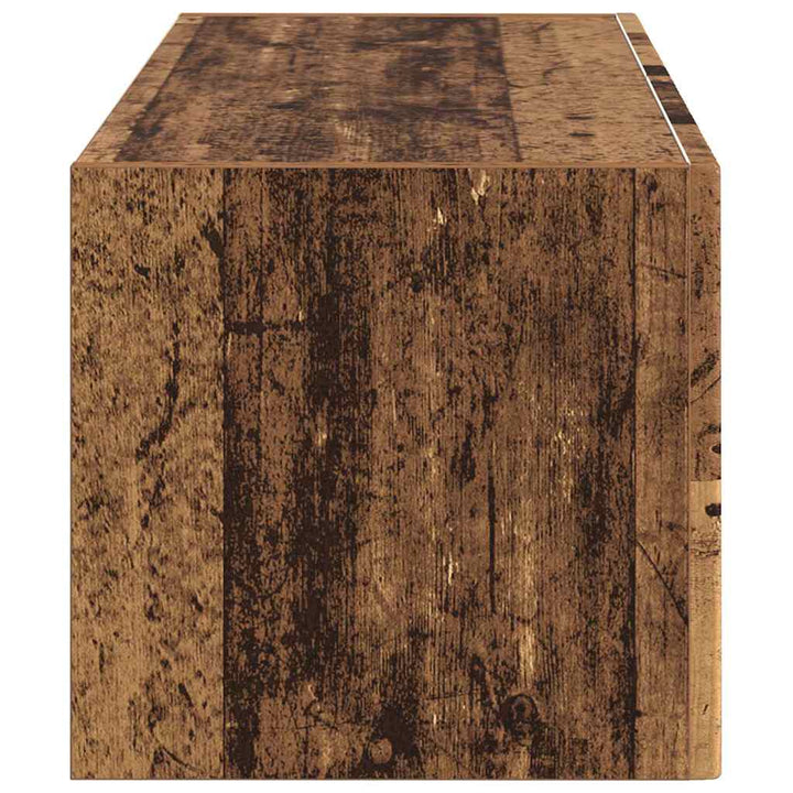 TV vægskab Gammelt træ 78,5 x 31 x 29,5 cm Konstrueret træ