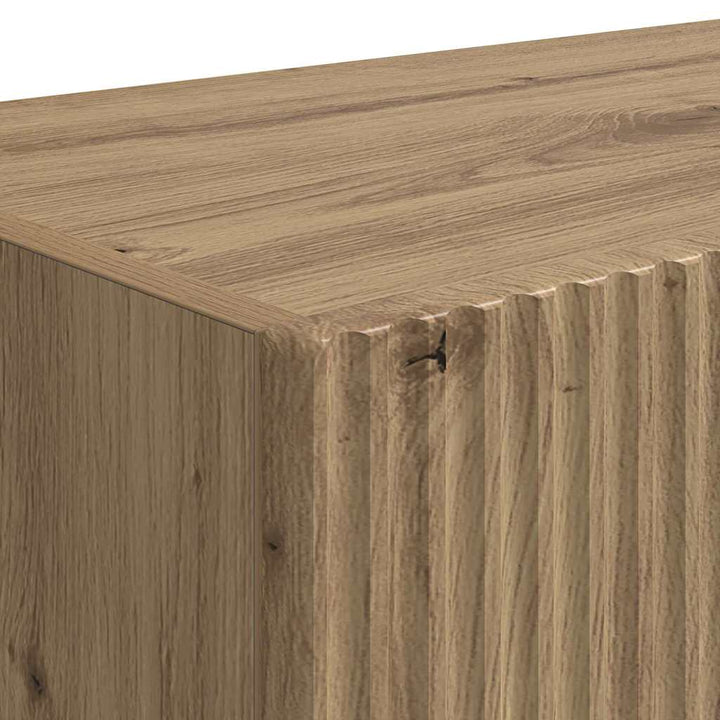 TV vægskab 78,5 x 31 x 29,5 cm Artisan eg Konstrueret træ