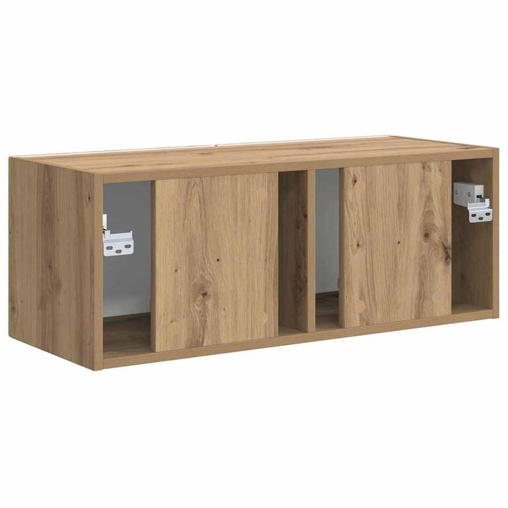 TV vægskab 78,5 x 31 x 29,5 cm Artisan eg Konstrueret træ