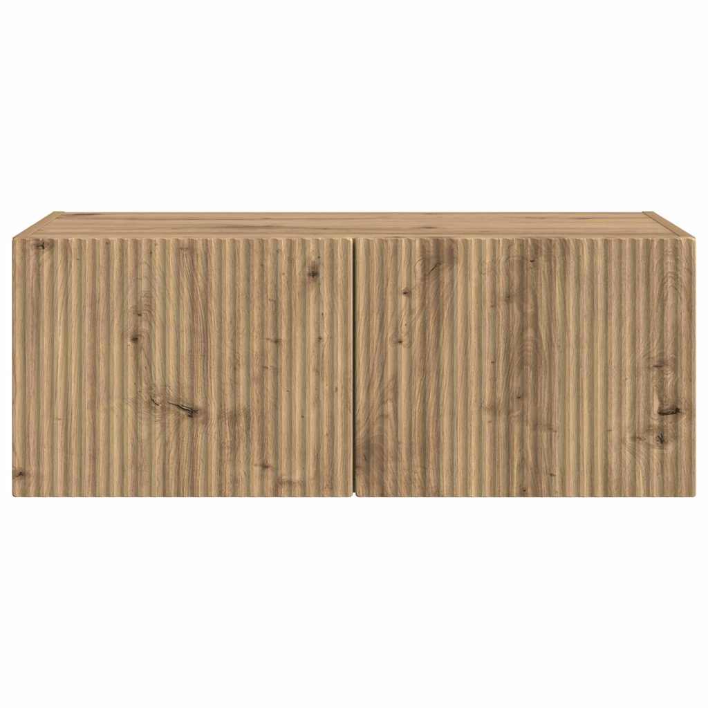 TV vægskab 78,5 x 31 x 29,5 cm Artisan eg Konstrueret træ