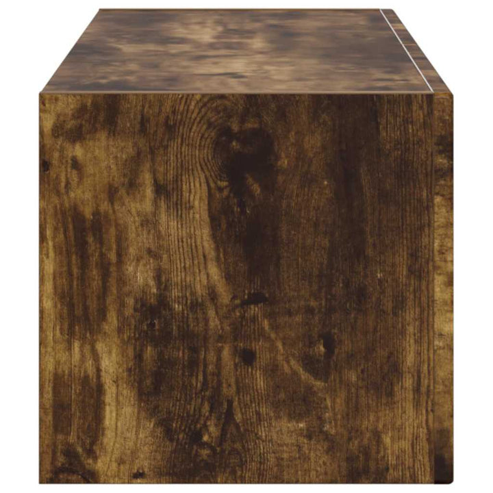 TV vægskab Røget eg 98 x 31 x 29,5 cm Konstrueret træ