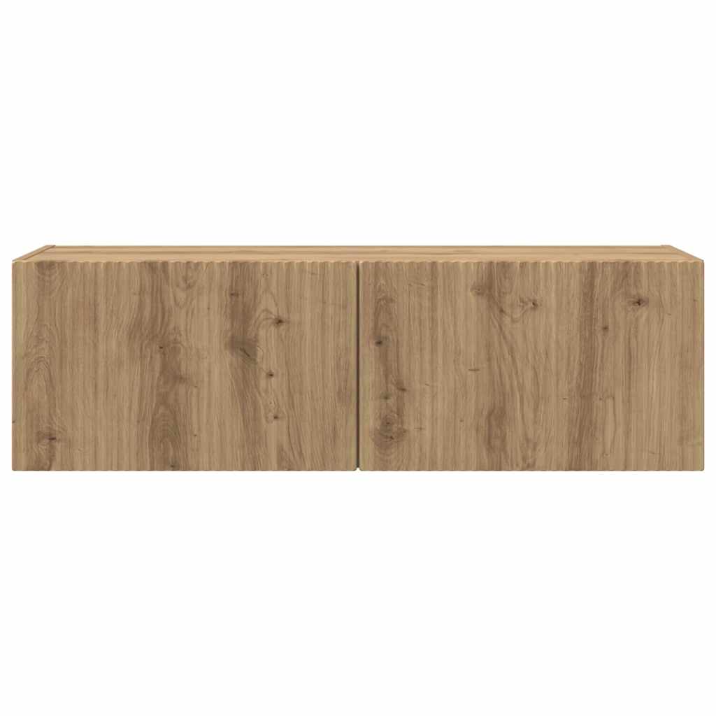 TV vægskab 98 x 31 x 29,5 cm Artisan eg Konstrueret træ