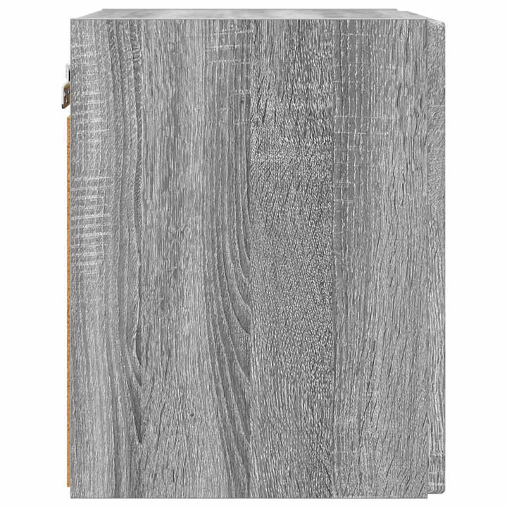 TV vægskab 2 pcs Grå Sonoma 30 x 31 x 40 cm Konstrueret træ
