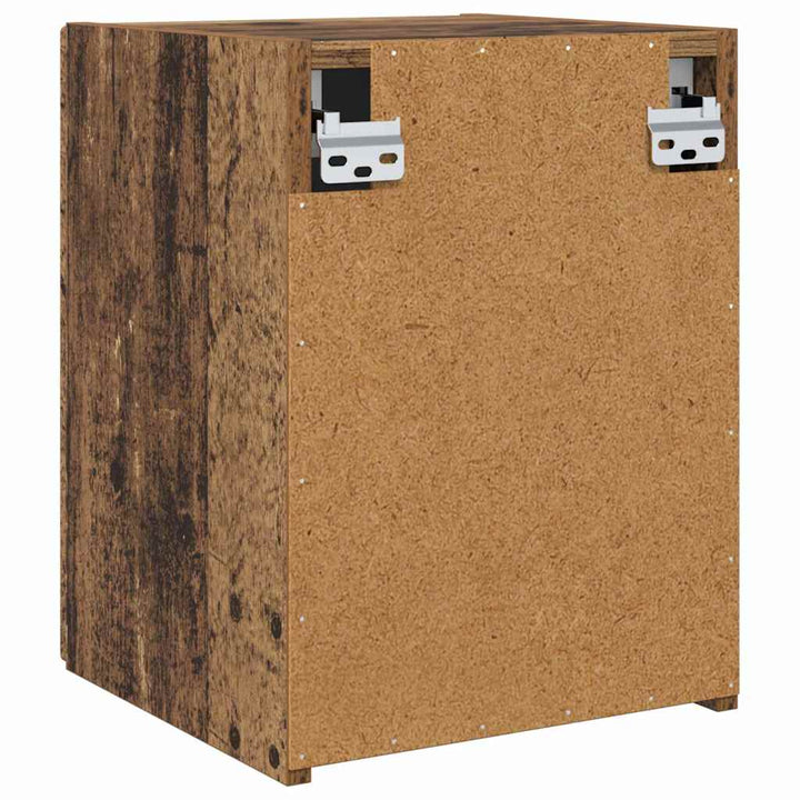TV vægskab Gammelt træ 30 x 31 x 40 cm Konstrueret træ