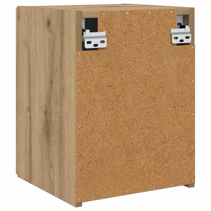 TV vægskab 2 pcs Artisan eg 30 x 31 x 40 cm Konstrueret træ