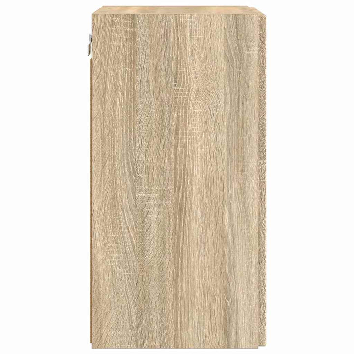 TV vægskab 2 pcs Sonoma 30 x 31 x 60 cm Konstrueret træ