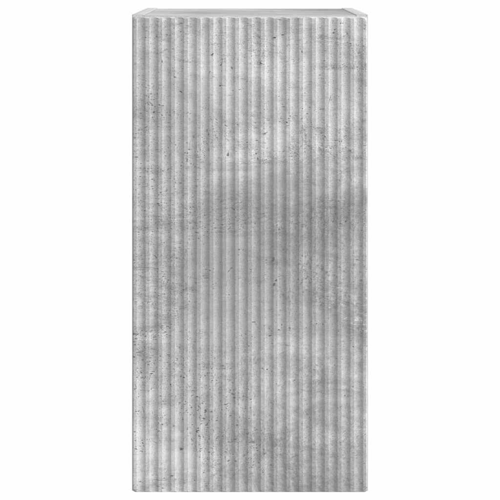 TV vægskab 2 pcs Beton 30 x 31 x 60 cm Konstrueret træ