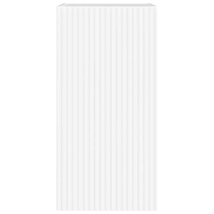 TV vægskab 2 pcs Gloss Hvid 30 x 31 x 60 cm Konstrueret træ