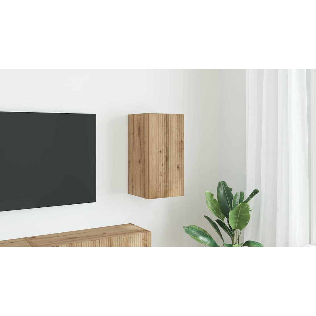 TV vægskab Artisan eg 30 x 31 x 60 cm Konstrueret træ
