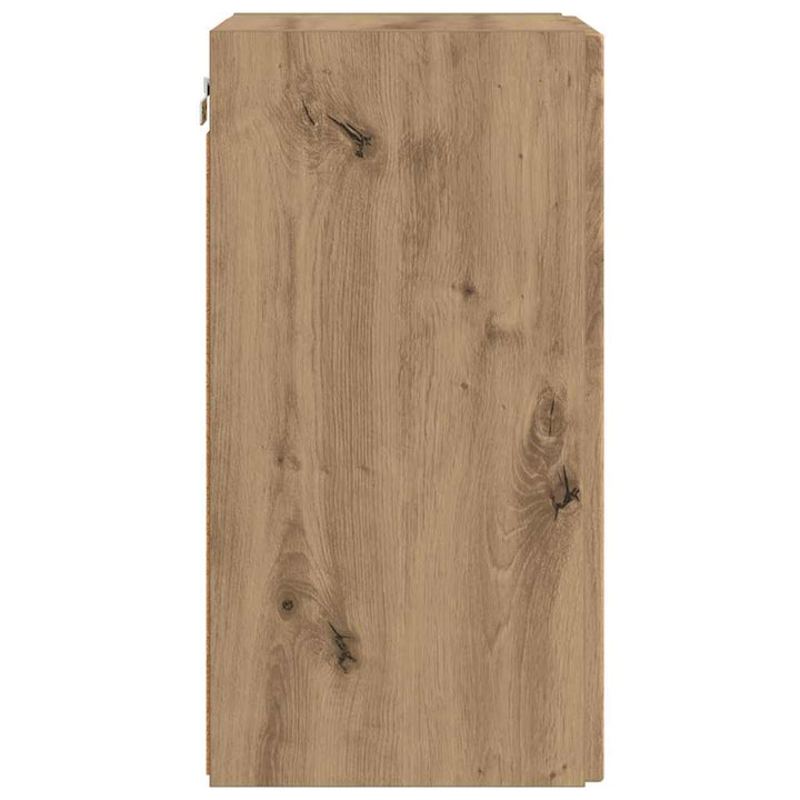 TV vægskab 2 pcs Artisan eg 30 x 31 x 60 cm Konstrueret træ