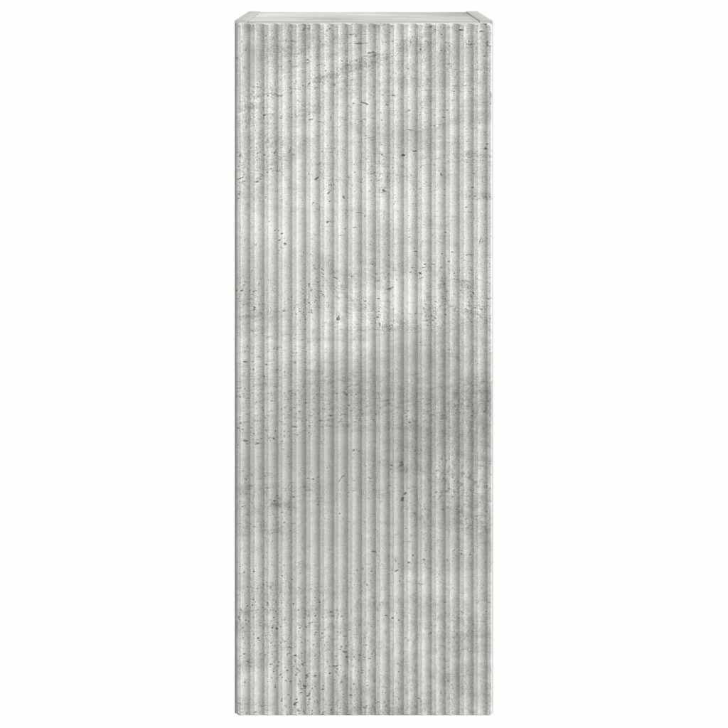 TV vægskab Vægmonteret Beton 30 x 31 x 80 cm Konstrueret træ