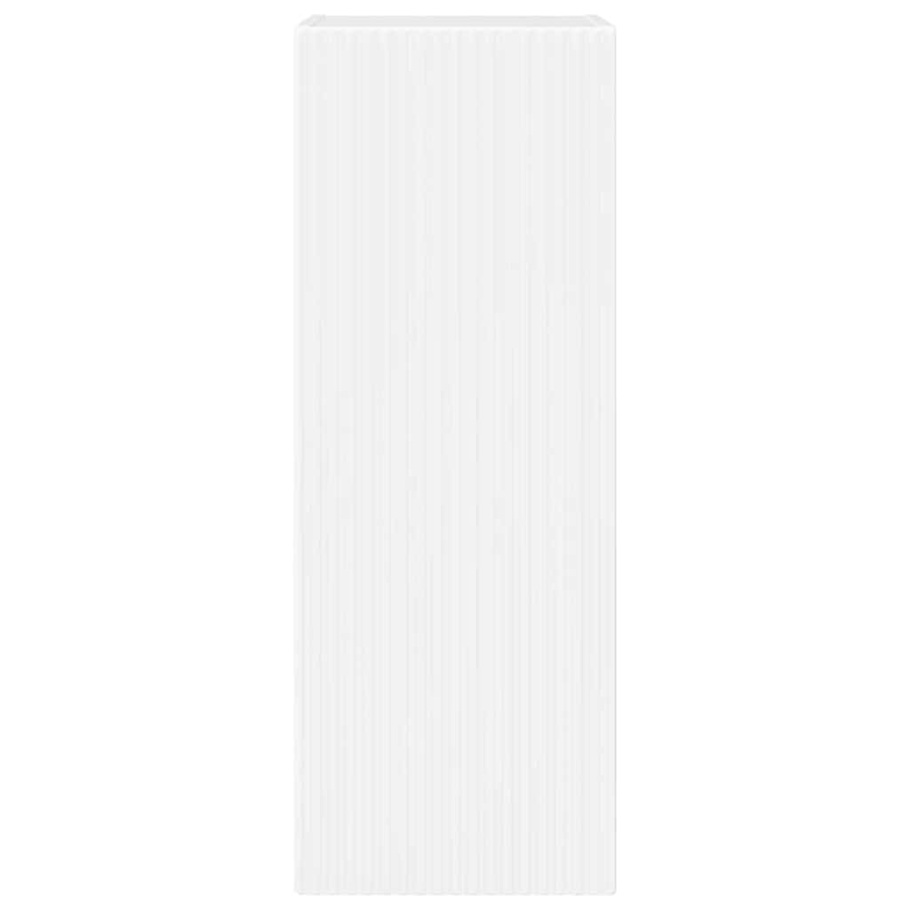 TV vægskab Gloss Hvid 30 x 31 x 80 cm Konstrueret træ