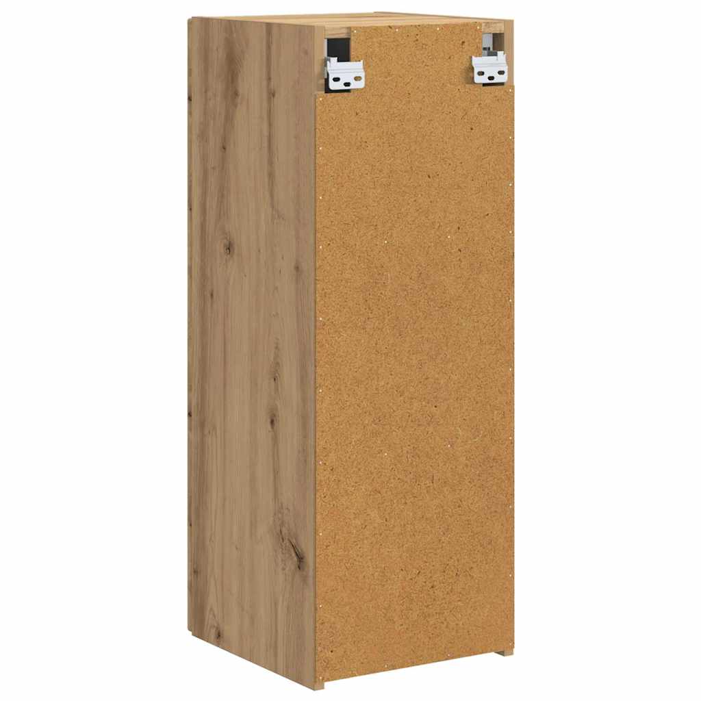 TV vægskab Artisan eg 30 x 31 x 80 cm Konstrueret træ
