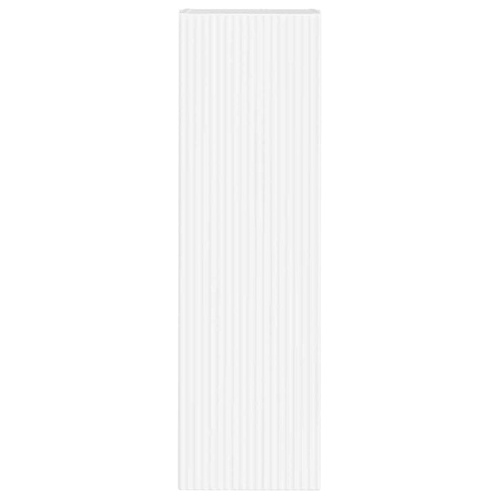 TV vægskab 2 pcs Hvid 30 x 31 x 100 cm Konstrueret træ