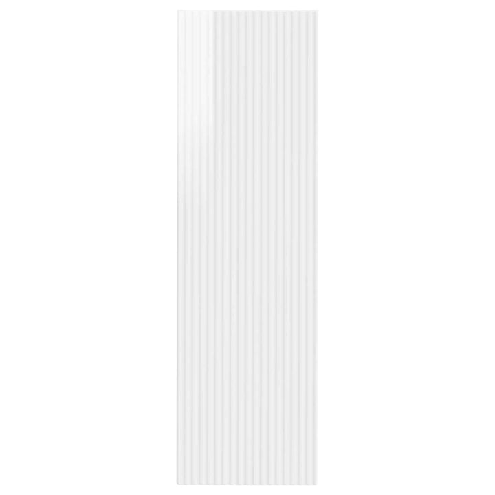 TV vægskab 2 pcs Gloss Hvid 30 x 31 x 100 cm Konstrueret træ