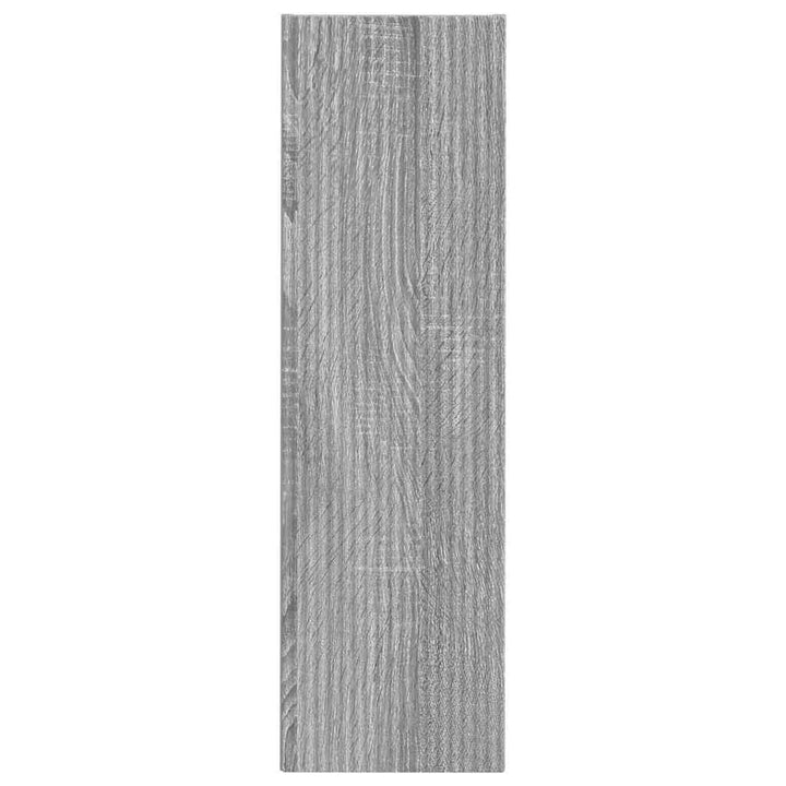TV vægskab 2 pcs Grå Sonoma 30 x 31 x 100 cm Konstrueret træ