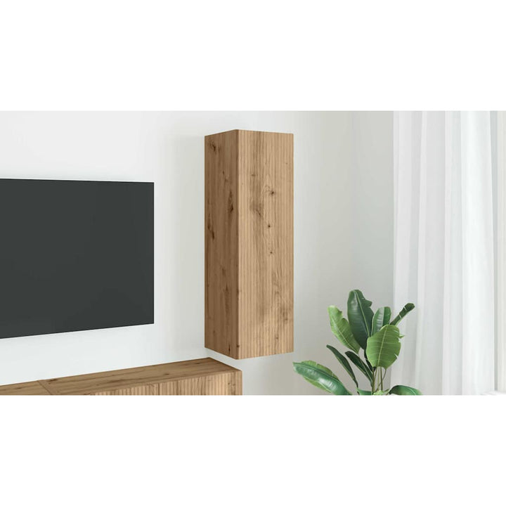 TV vægskab Artisan eg 30 x 31 x 100 cm Konstrueret træ