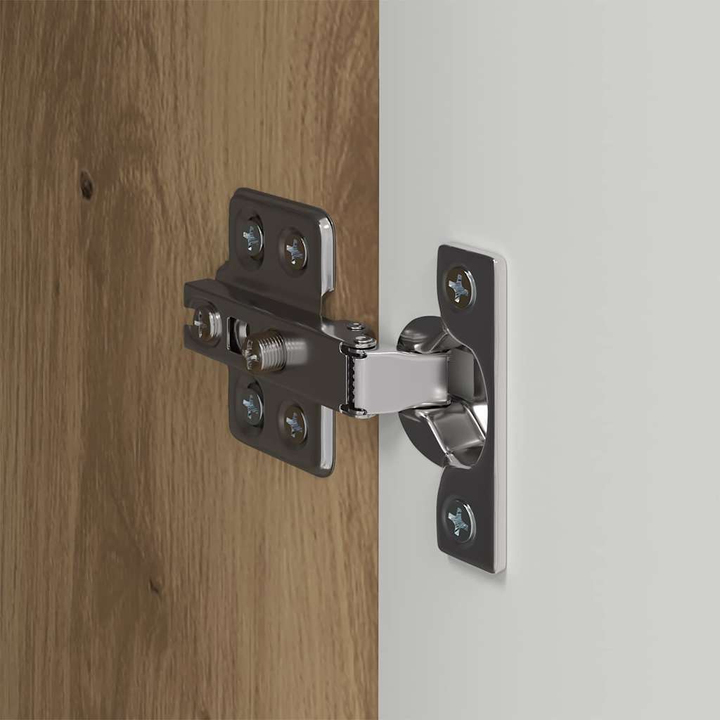 TV vægskab 2 pcs Artisan eg Konstrueret træ
