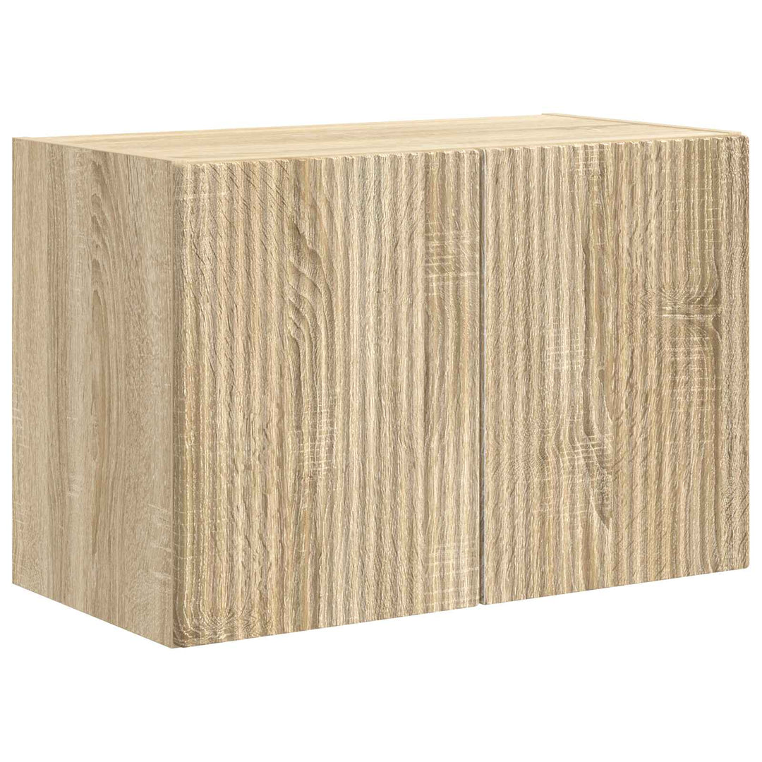 TV vægskab Sonoma eg 59,5 x 31 x 40 cm Konstrueret træ