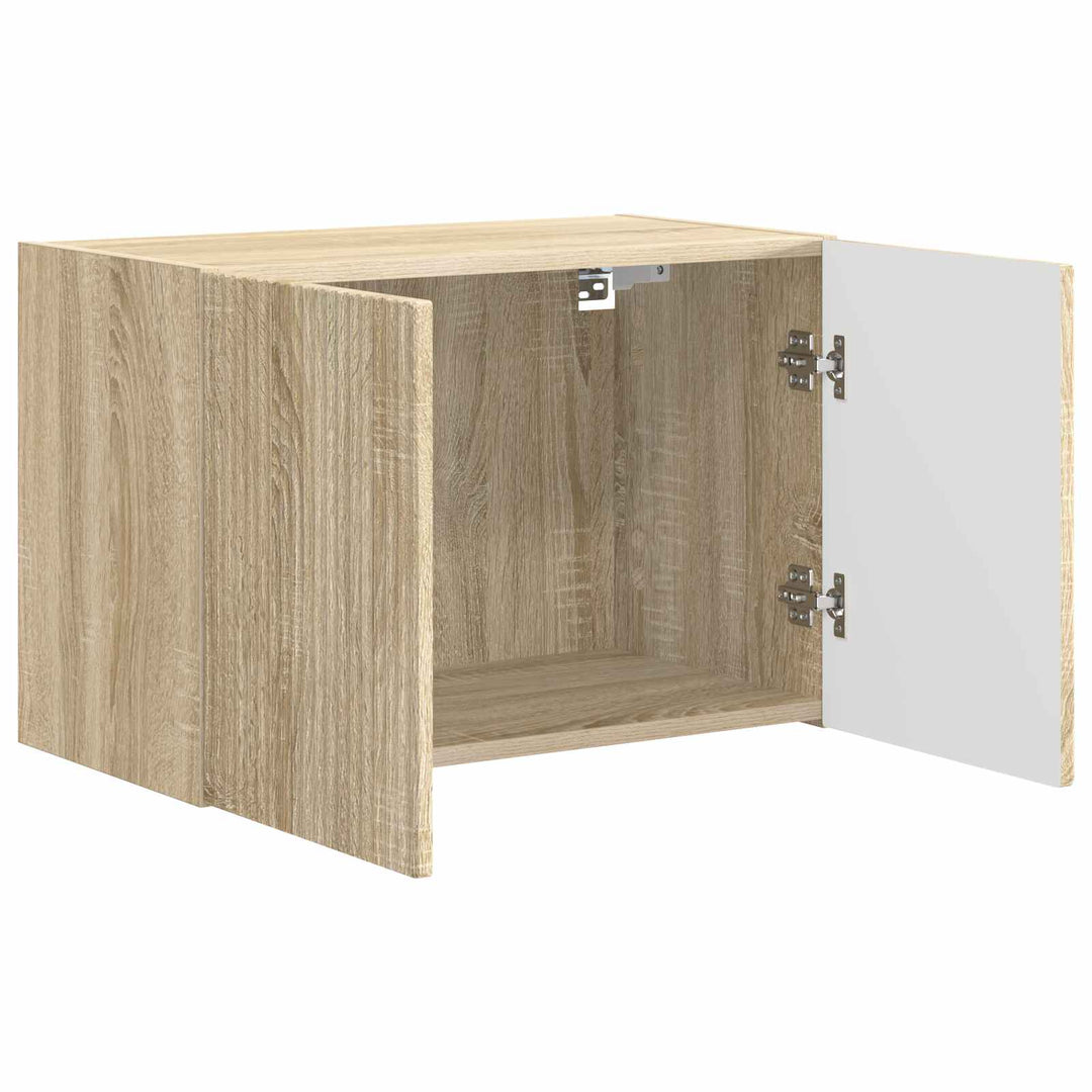 TV vægskab Sonoma eg 59,5 x 31 x 40 cm Konstrueret træ