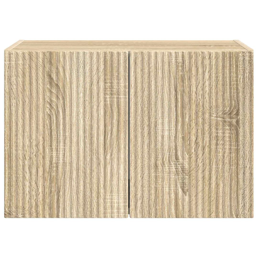 TV vægskab Sonoma eg 59,5 x 31 x 40 cm Konstrueret træ