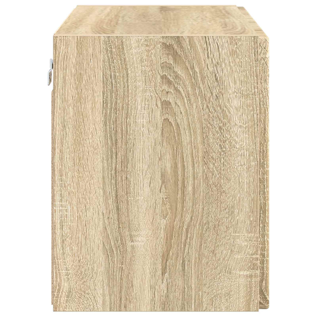TV vægskab Sonoma eg 59,5 x 31 x 40 cm Konstrueret træ