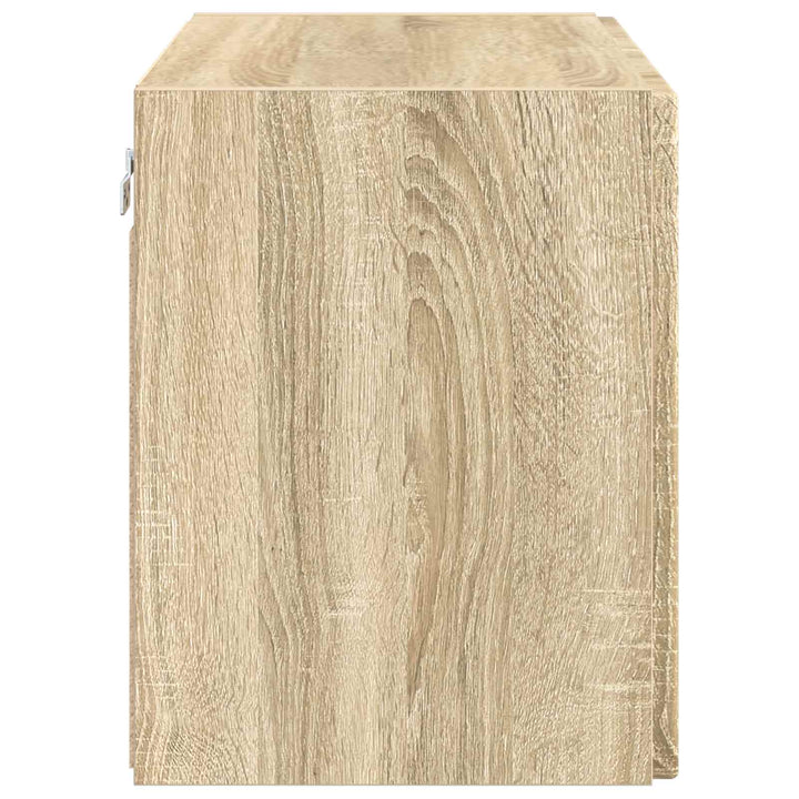 TV vægskab Sonoma eg 59,5 x 31 x 40 cm Konstrueret træ