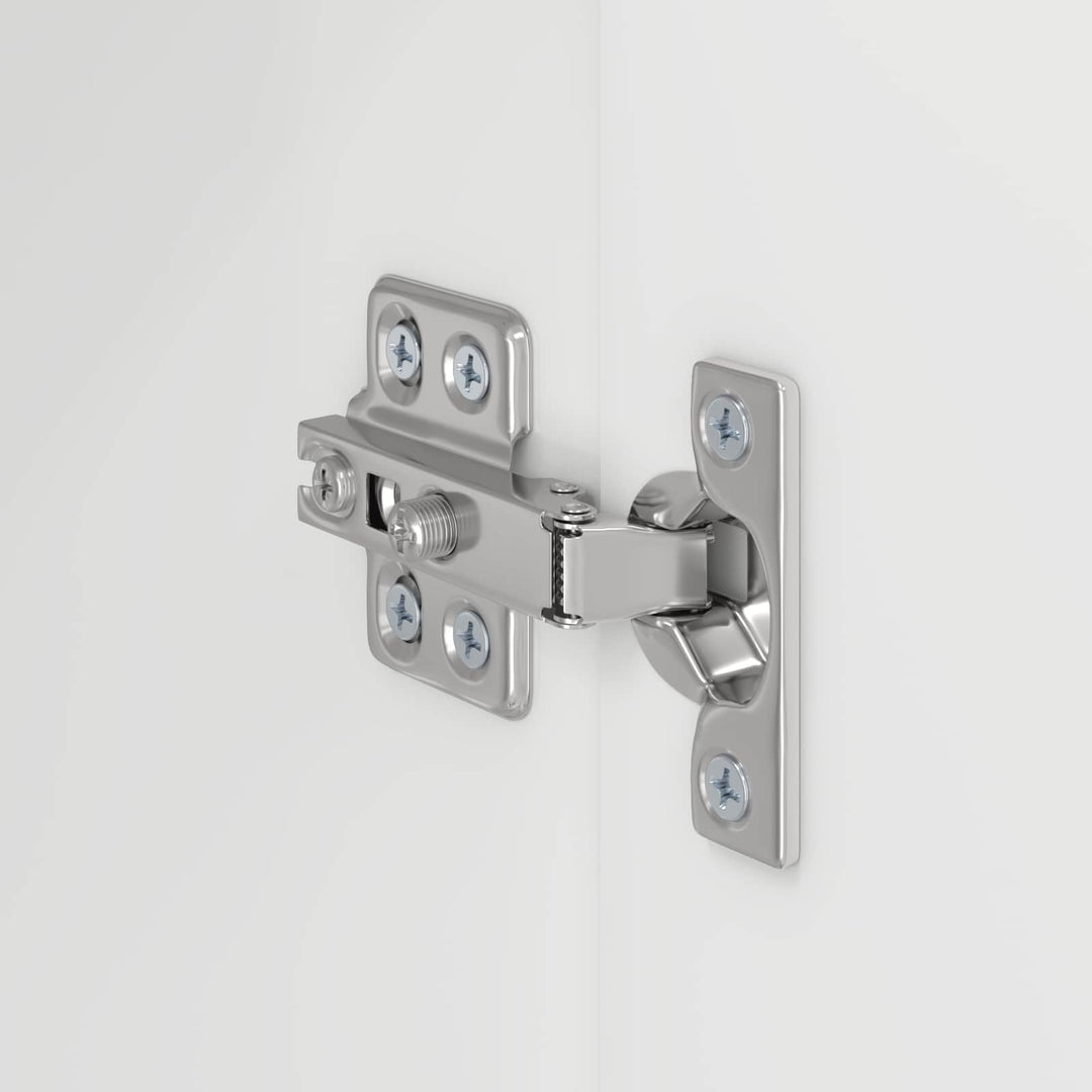 TV vægskab Vægmonteret 2 pcs Høj gloss hvid 59,5 x 31 x 40 cm
