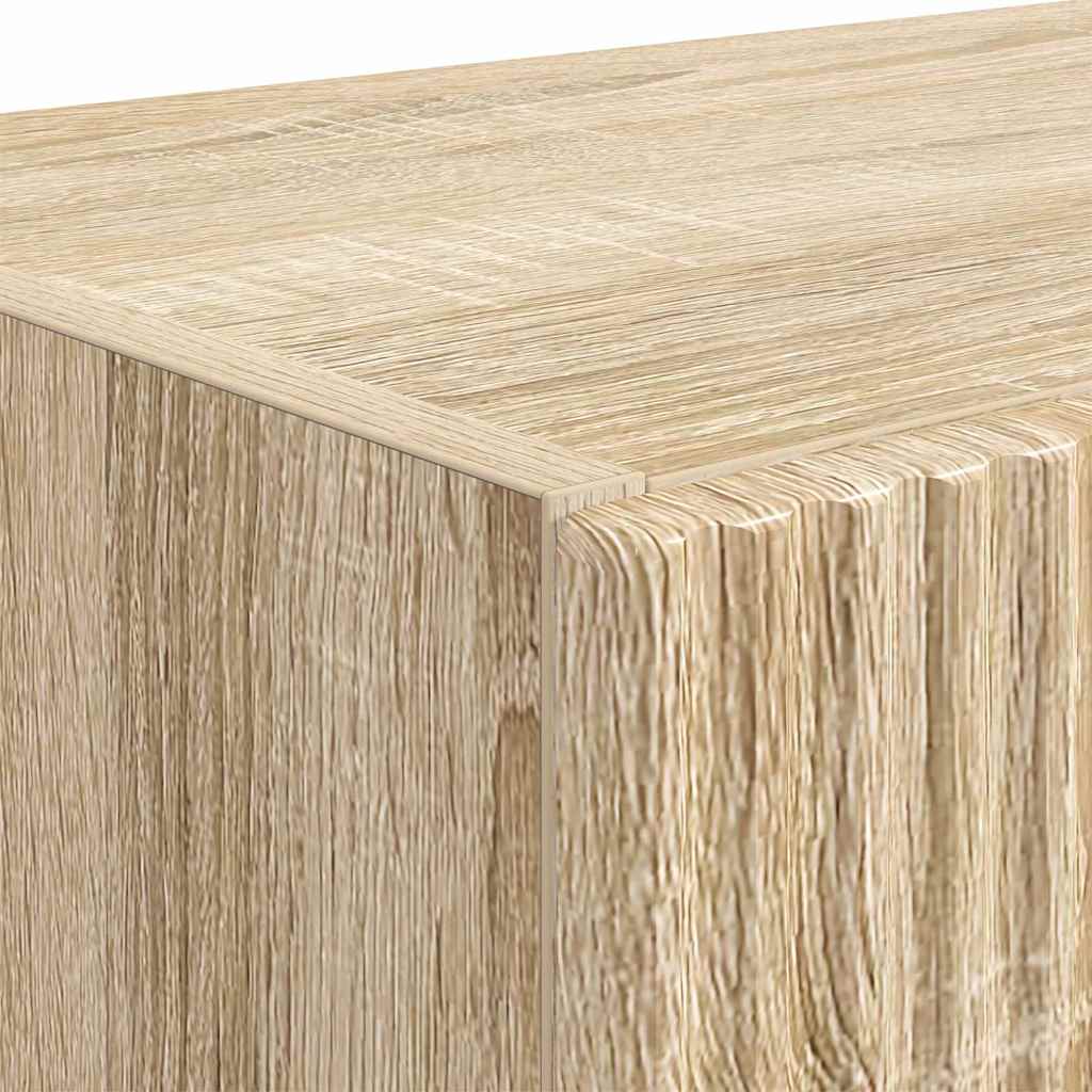 TV vægskab Sonoma eg 59,5 x 31 x 60 cm Konstrueret træ
