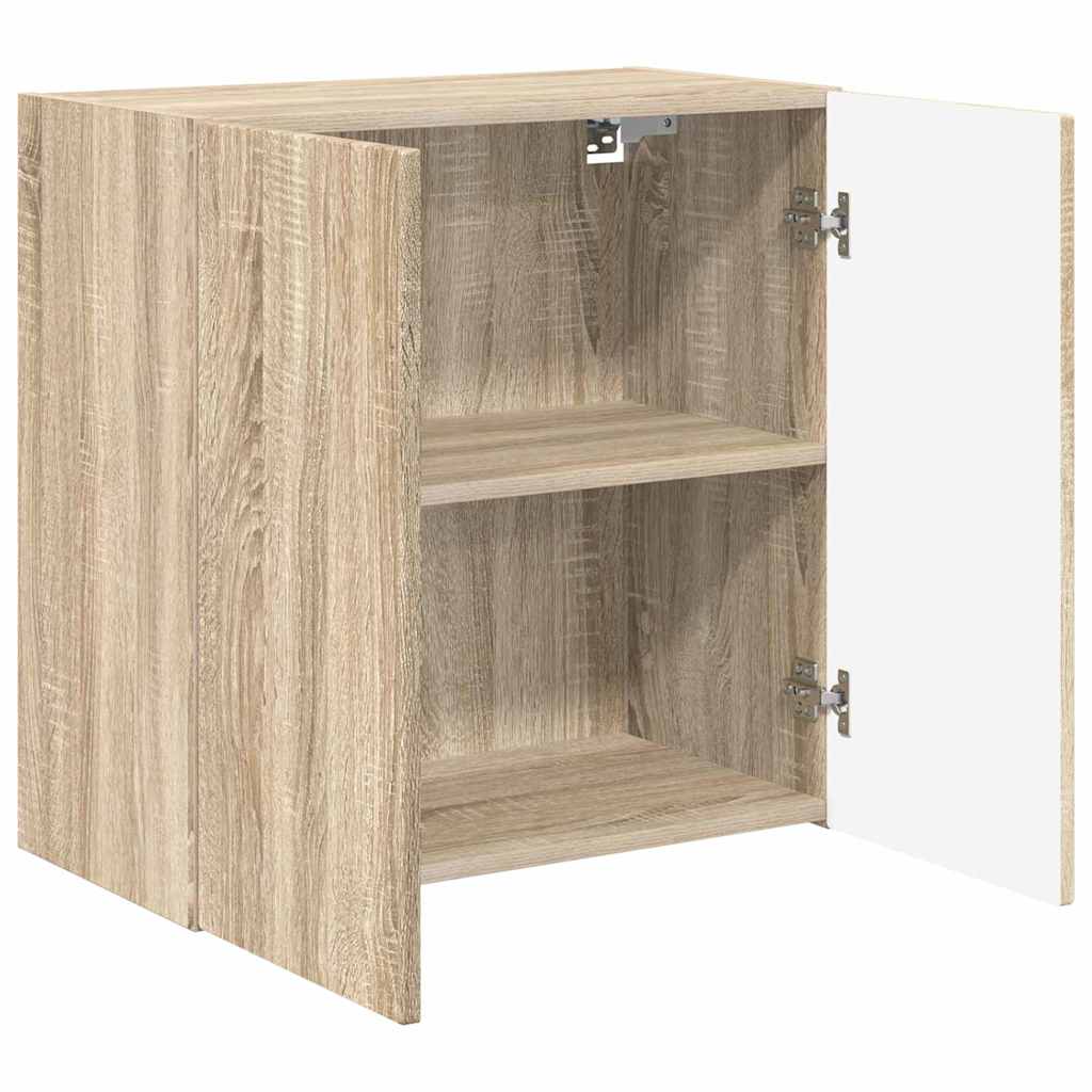 TV vægskab Sonoma eg 59,5 x 31 x 60 cm Konstrueret træ