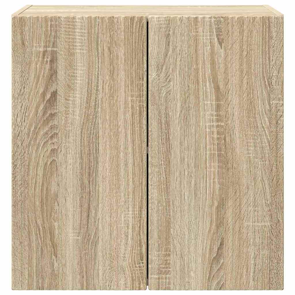 TV vægskab Sonoma eg 59,5 x 31 x 60 cm Konstrueret træ