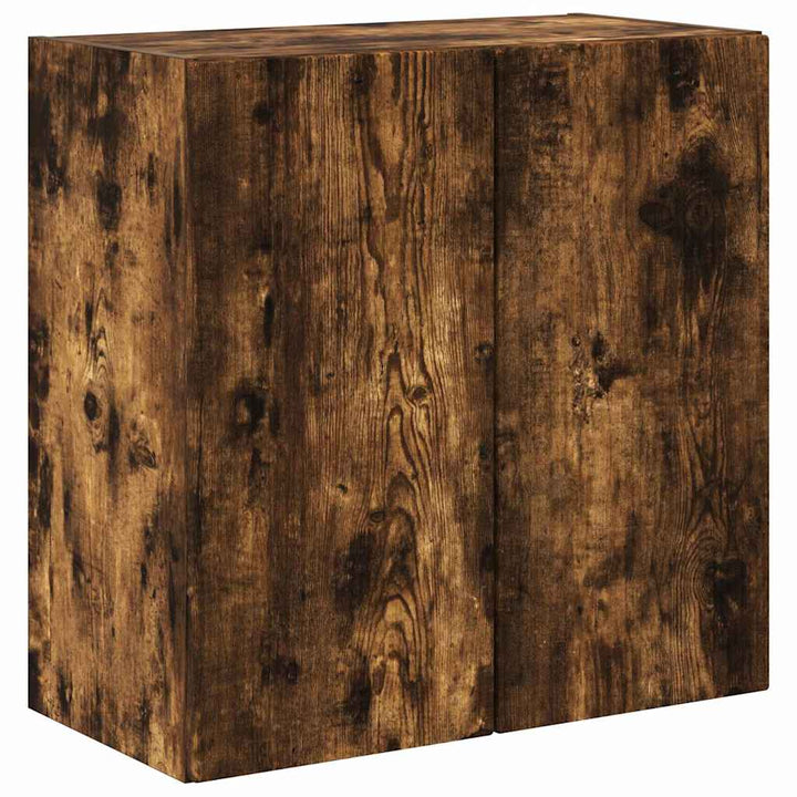 TV vægskab Røget eg 59,5 x 31 x 60 cm Konstrueret træ