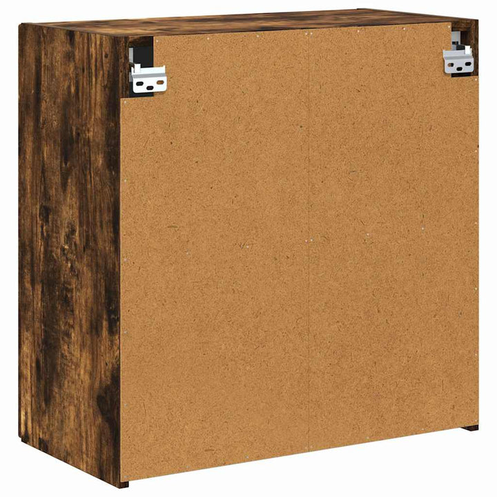 TV vægskab Røget eg 59,5 x 31 x 60 cm Konstrueret træ