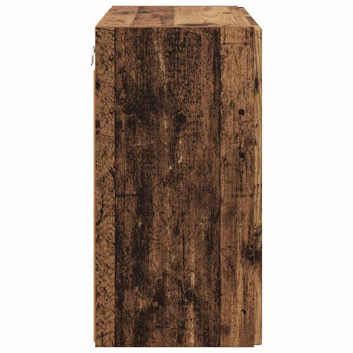 TV vægskab Gammelt træ 59,5 x 31 x 60 cm Konstrueret træ