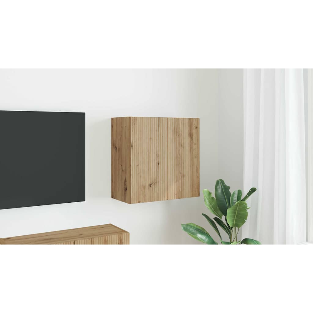 TV vægskab Artisan Egetræ 59,5 x 31 x 60 cm Konstrueret træ