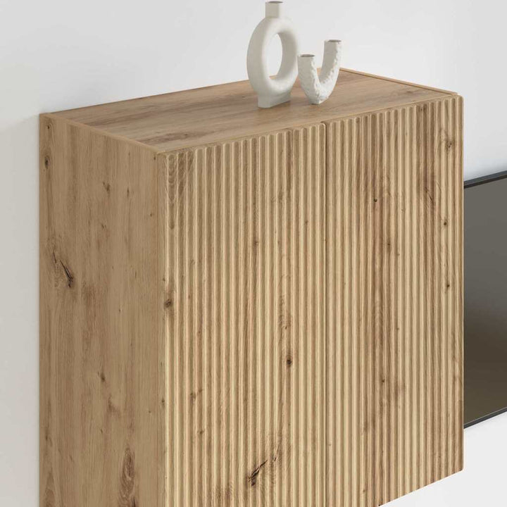 TV vægskab Artisan Egetræ 59,5 x 31 x 60 cm Konstrueret træ