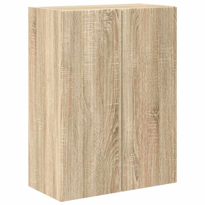 TV vægskab Sonoma eg 59,5 x 31 x 80 cm Konstrueret træ