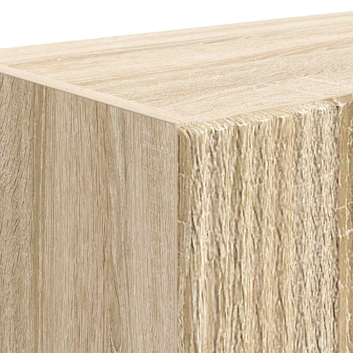 TV vægskab Sonoma eg 59,5 x 31 x 100 cm Konstrueret træ