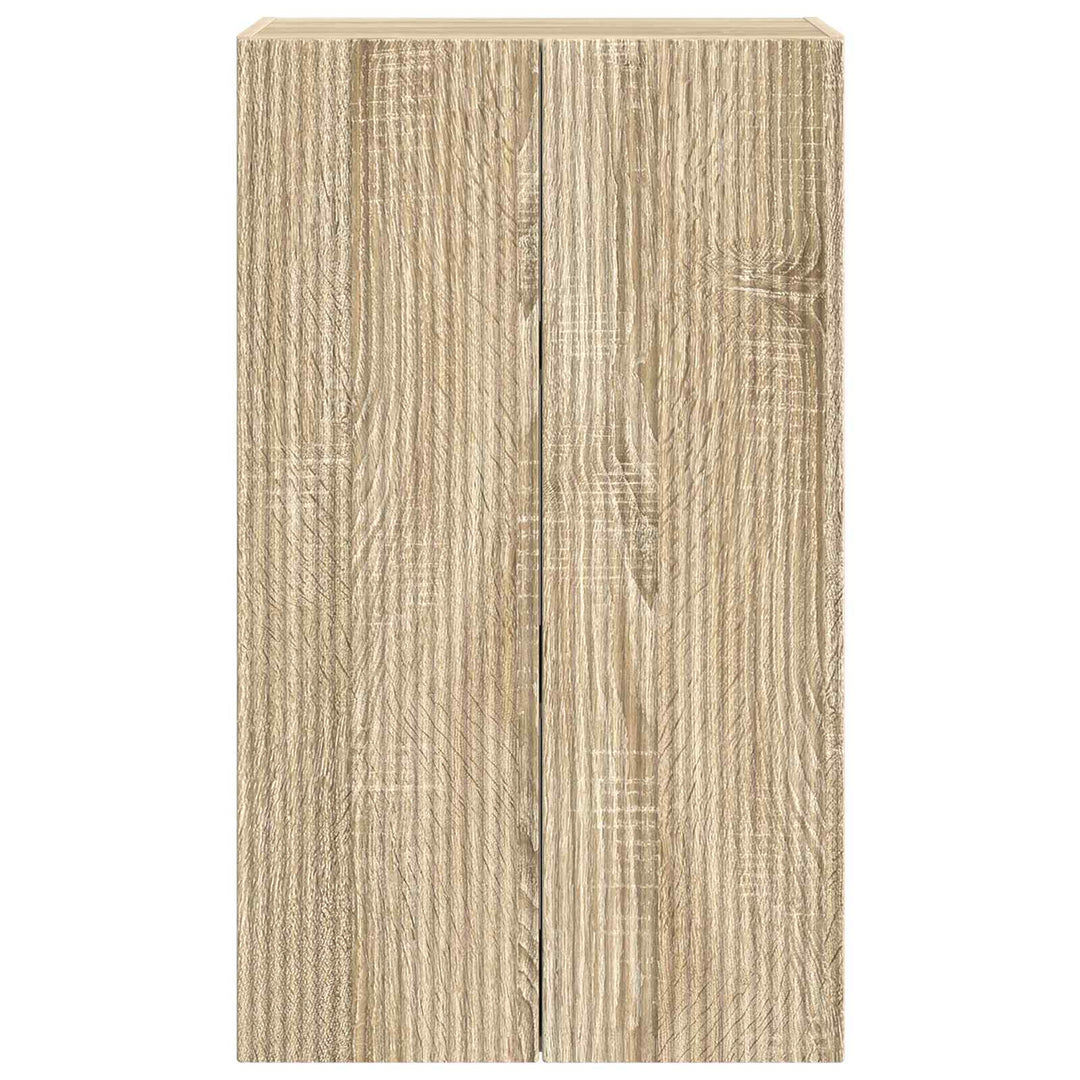 TV vægskab Sonoma eg 59,5 x 31 x 100 cm Konstrueret træ