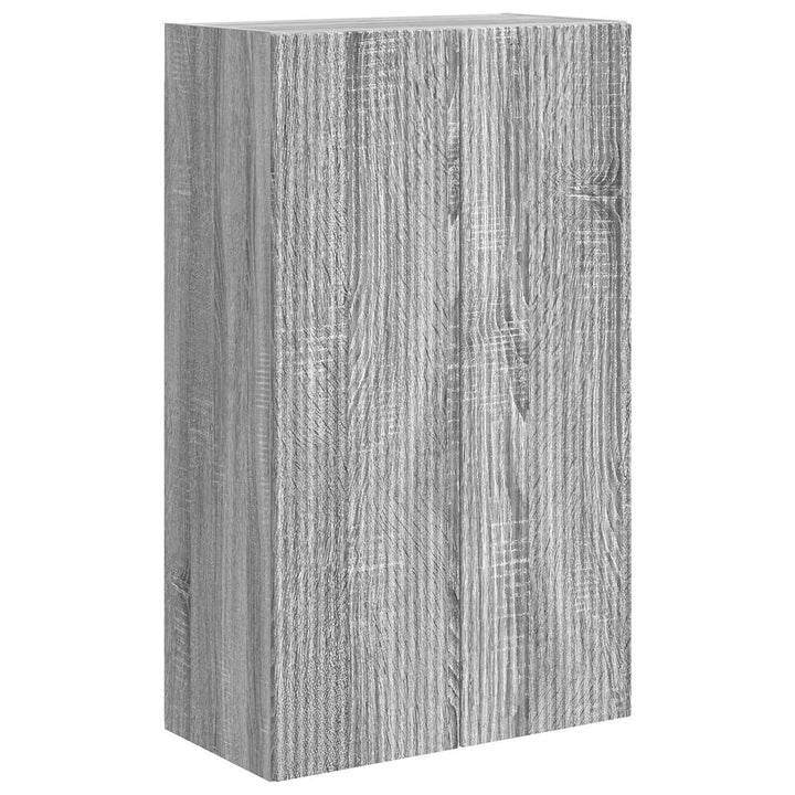 TV vægskab Grå Sonoma 59,5 x 31 x 100 cm Konstrueret træ